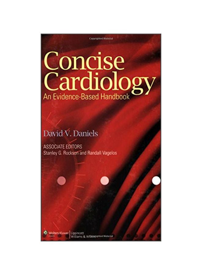 null - Concise Cardiology: An Evidence-based Handbook paperback english - 39600.0 - Image 1