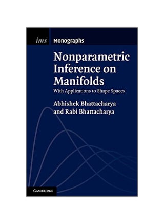 Nonparametric Inference On Manifolds: With Applications To Shape Spaces Hardcover English by Abhishek Bhattacharya - 41057.0 - v1583822169/N35524245A_1