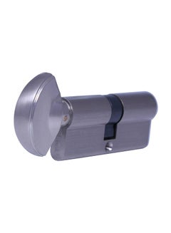Cylinder Door Lock With Key Silver 70mm