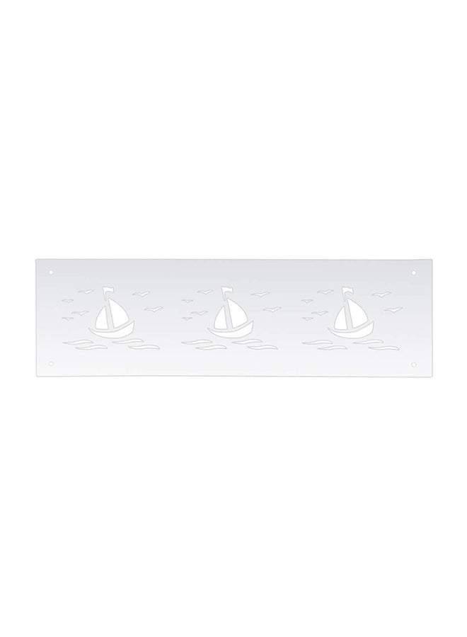 Xpert Decor - Decorative Wall Stencil White 40 x 12cm - Image 1