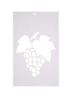 Decorative Wall Stencil White 40 x 60cm