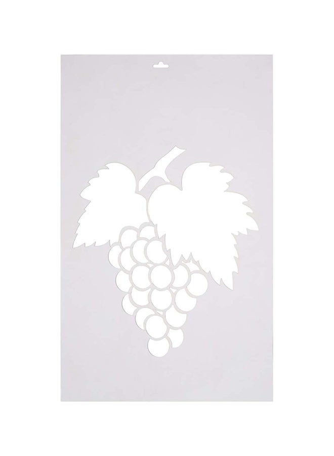 Xpert Decor - Decorative Wall Stencil White 40 x 60cm - Image 1
