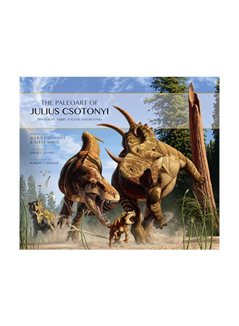 The Paleoart Of Julius Csotonyi hardcover english - 41782