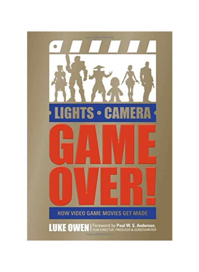 Lights Camera Game Over: How Video Game Movies Get Made paperback english - 42944 