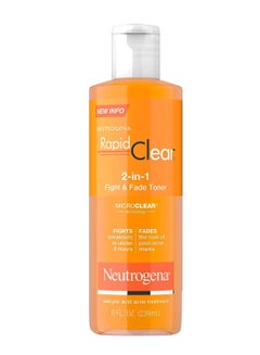 Neutrogena 2-In-1 Rapid Clear Fight And Fade Acne Toner 