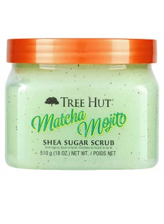 Matcha Mojito Shea Sugar Scrub Green