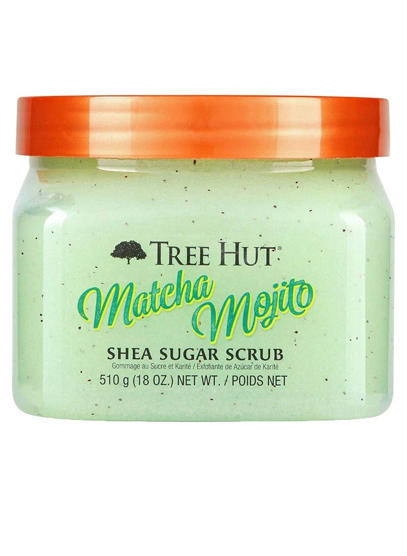Tree Hut - Matcha Mojito Shea Sugar Scrub Green - Image 1