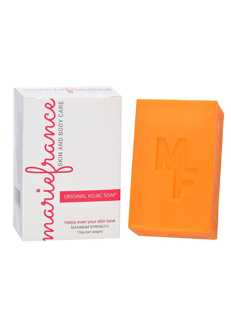 Marie France - Maximum Strength Kojic Acid Soap Orange 150grams - Image 1