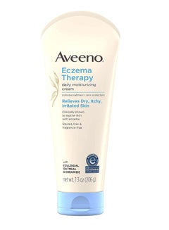 Aveeno Eczema Therapy Daily Moisturizing Cream 206grams  - Image 1