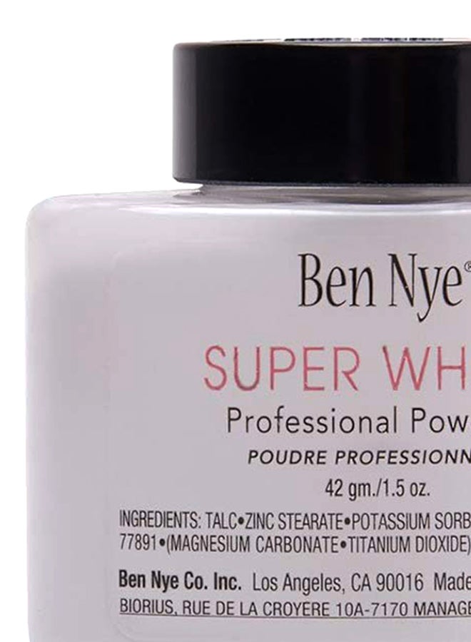 Ben Nye Professional Translucent Face Loose Powder Super White - Image 2