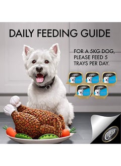 Cesar Chicken And Vegetables Wet Dog Food Foil Tray 100grams  - Image 4