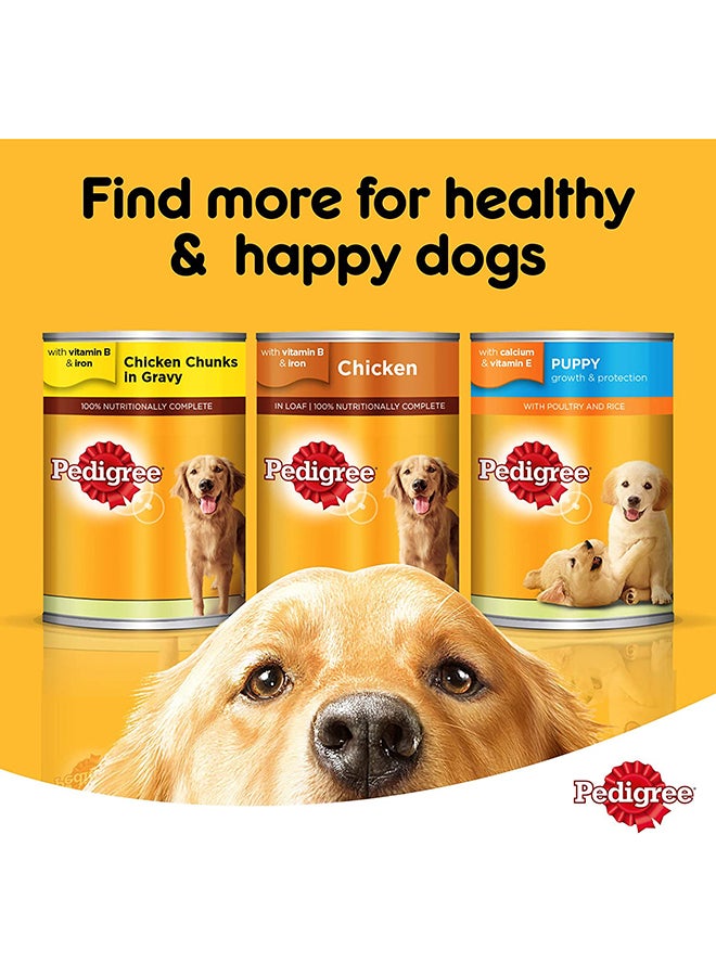 Pedigree Chicken Chunks In Gravy Wet Dog Food Can 400g  - Image 5