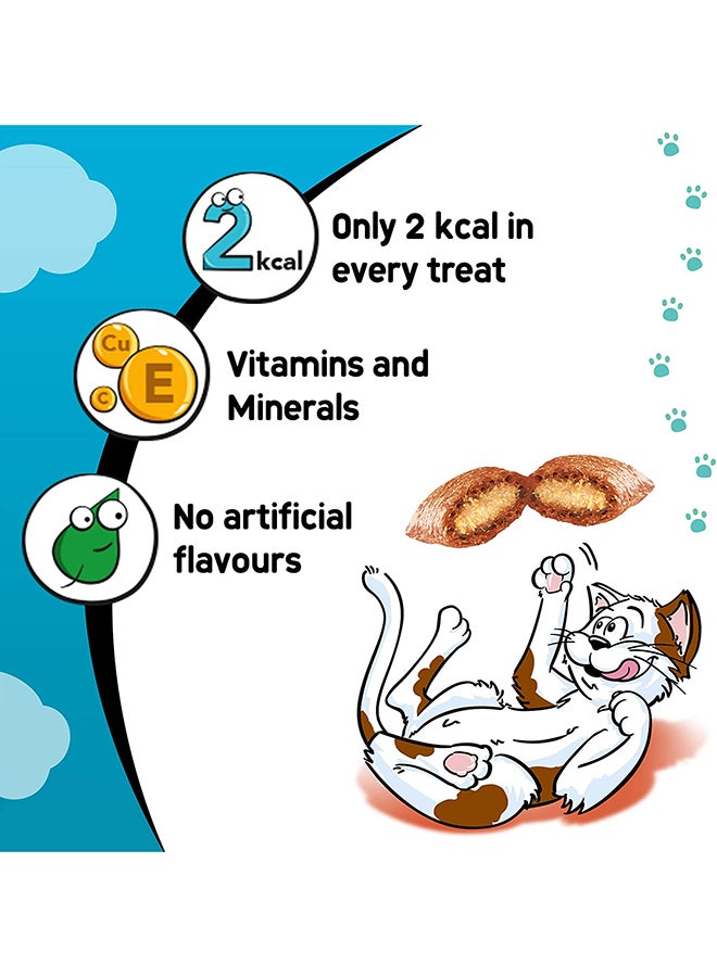 Dreamies - Salmon Treats Pouch Pack of 6 60grams - Image 1