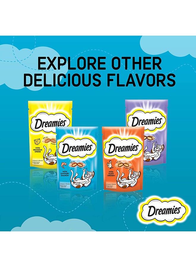 Dreamies - Salmon Treats Pouch Pack of 6 60grams - Image 1
