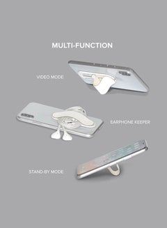 Stylizedd 3-In-1 Universal Mobile Phone Grip Holder Pencil Race  - Image 2