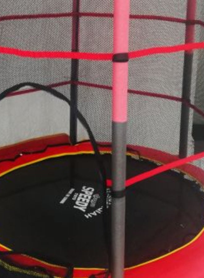 Heavy-Duty Indoor And Outdoor Round Shape Bounce Trampoline With Safety Net - Image 2
