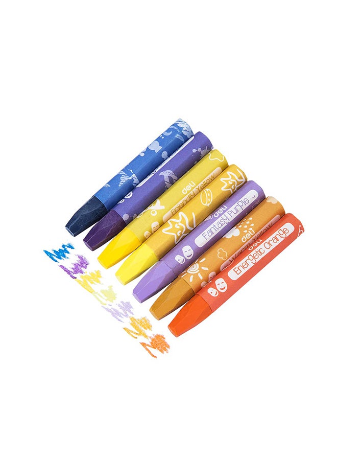 ديلي 12 قطعة من ألوان الباستيل الزيتية متعدد الألوان - Image 4