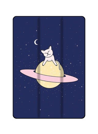 Protective Case Cover For Samsung Galaxy Tab S5e Cat Sleeping On Planet - v1583915490/N35508310A_1