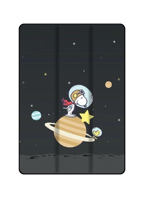Protective Case Cover For Samsung Galaxy Tab S5e Snoopy In Planet