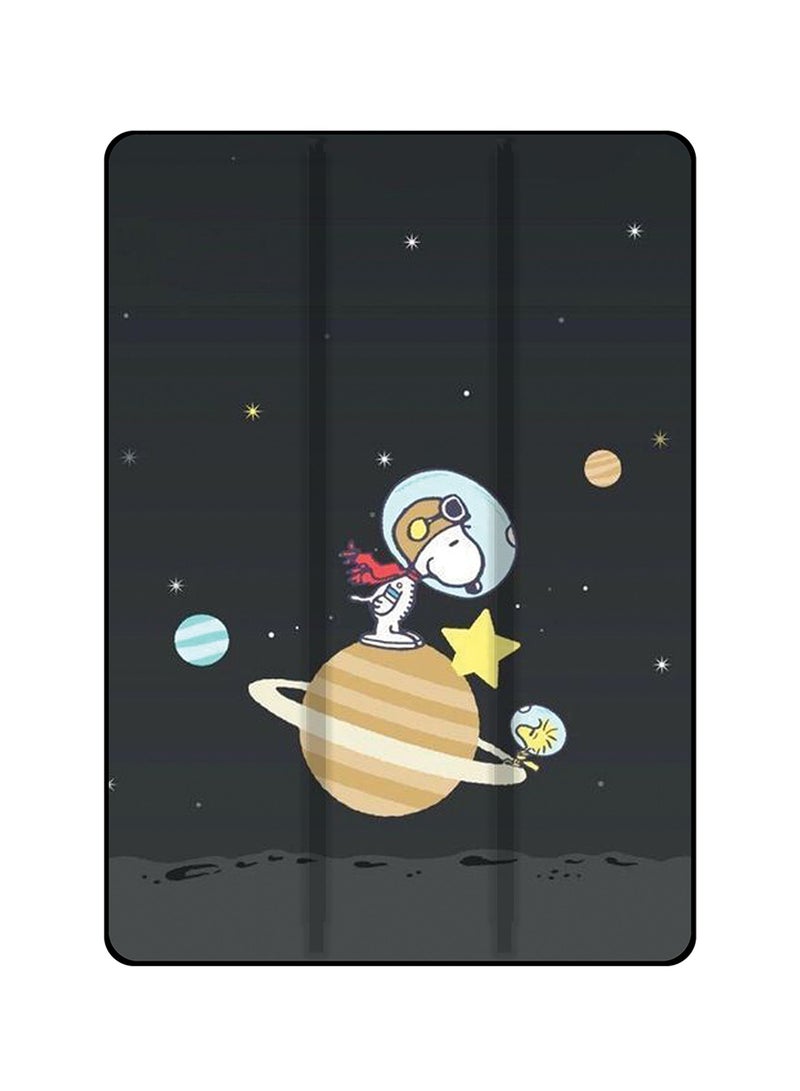 Protective Case Cover For Samsung Galaxy Tab S5e Snoopy In Planet