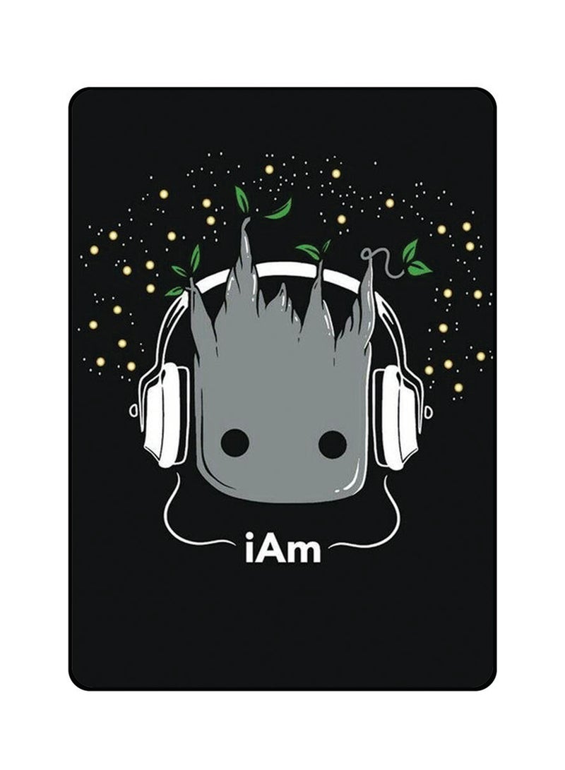 غطاء حماية واقي لأبل آي باد برو 2018 طبعة عبارة "I Am Groot"