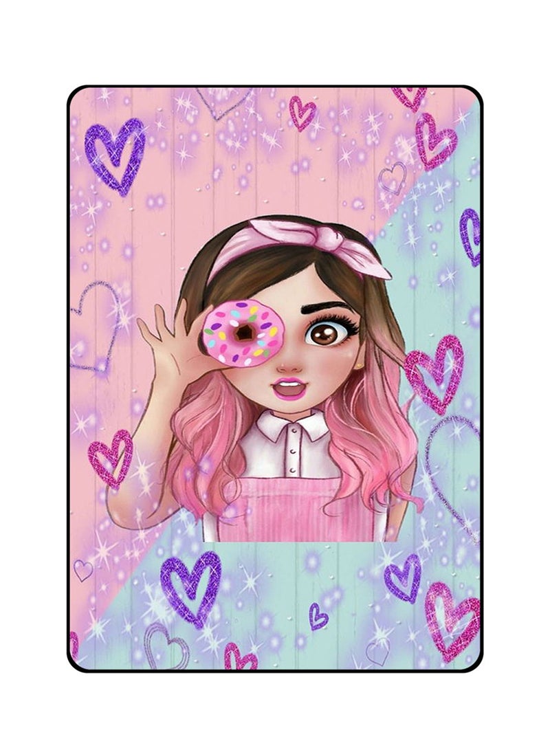 Protective Case Cover For Apple iPad Pro 2018 Donut Love Girl