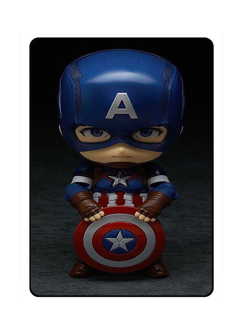 غطاء حماية واقي لجهاز أبل آي باد ميني من الجيلين الرابع والخامس طبعة كابتن أمريكا صغيرة