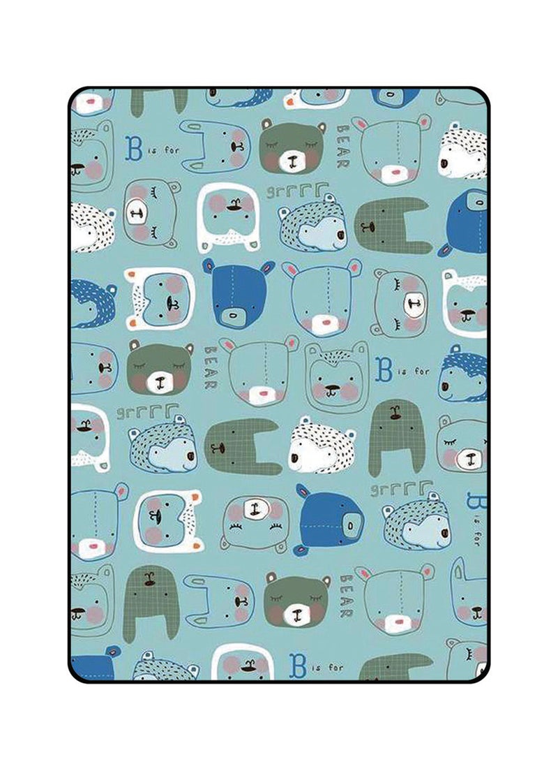 ثيودور غطاء حماية واقي لجهاز أبل آي باد إير من الجيل الثالث مزينة برسمة صغار الدببة