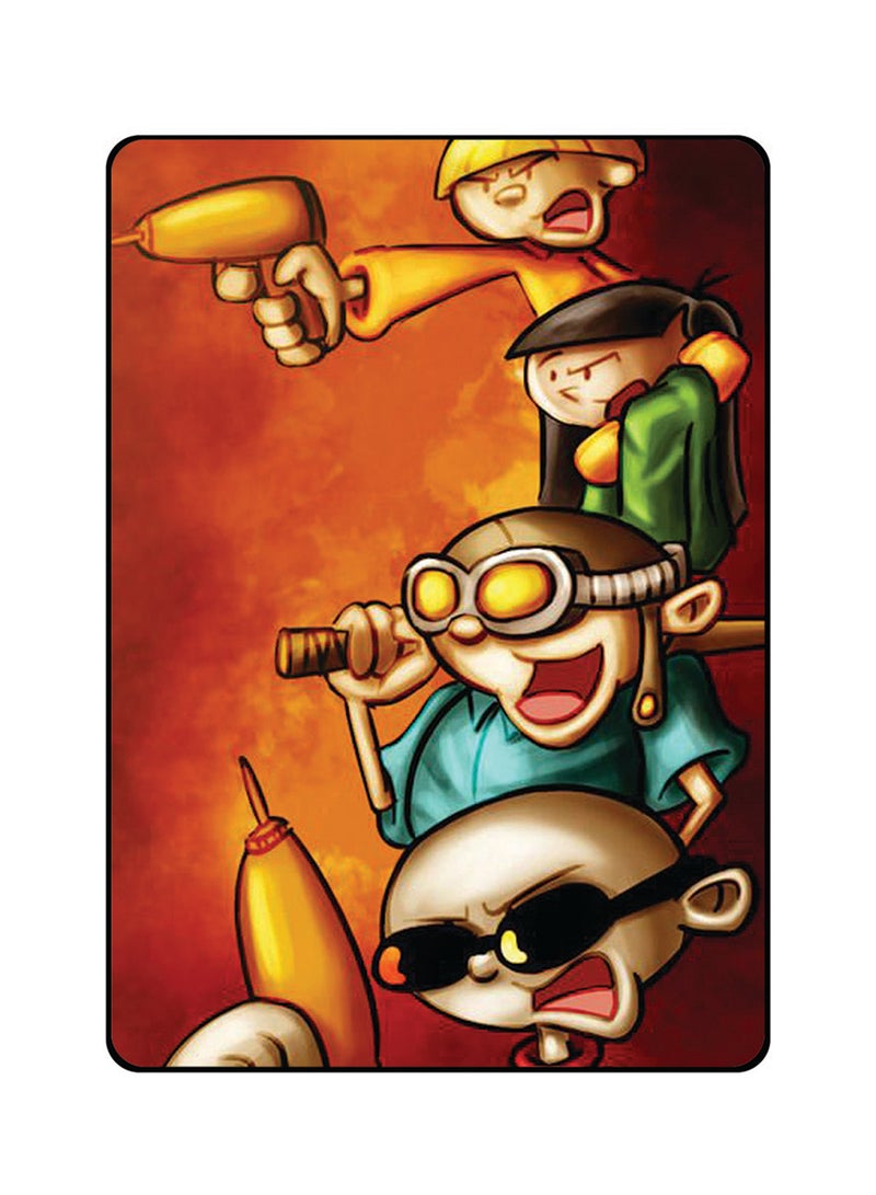 ثيودور غطاء حماية واقي لجهاز أبل آي باد إير من الجيل الثالث طبعة بنمط أولاد يتشاجرون