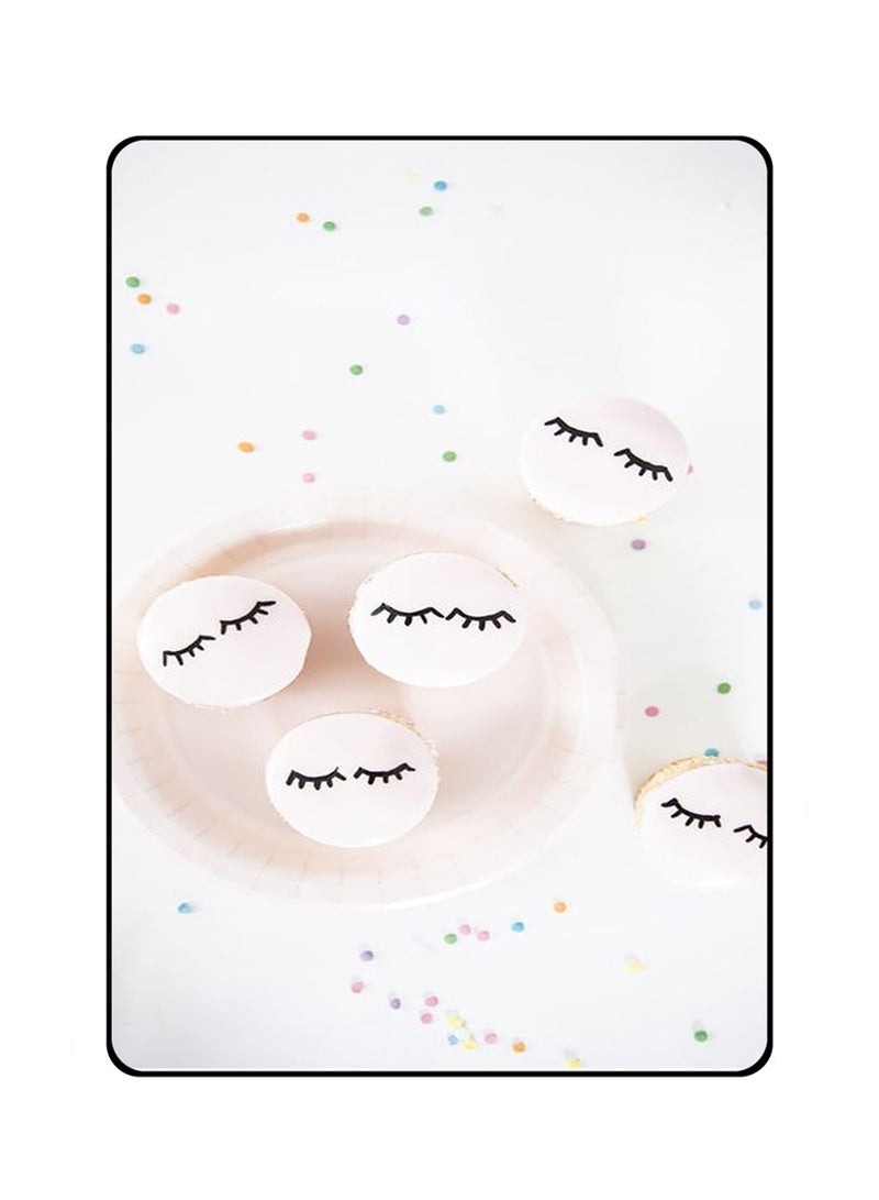 غطاء حماية واقي لجهاز أبل آي باد إير من الجيل الثالث رسمة كب كيك برموش