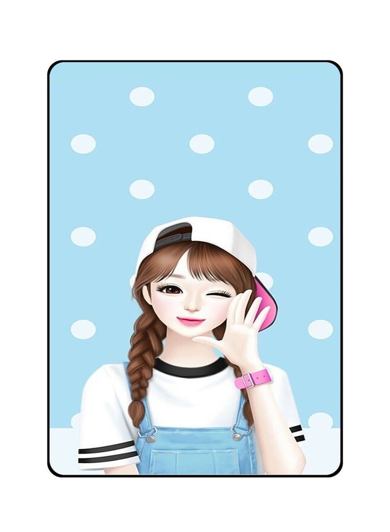 Protective Case Cover For Apple iPad Air 3rd Gen Girl Wear Cap