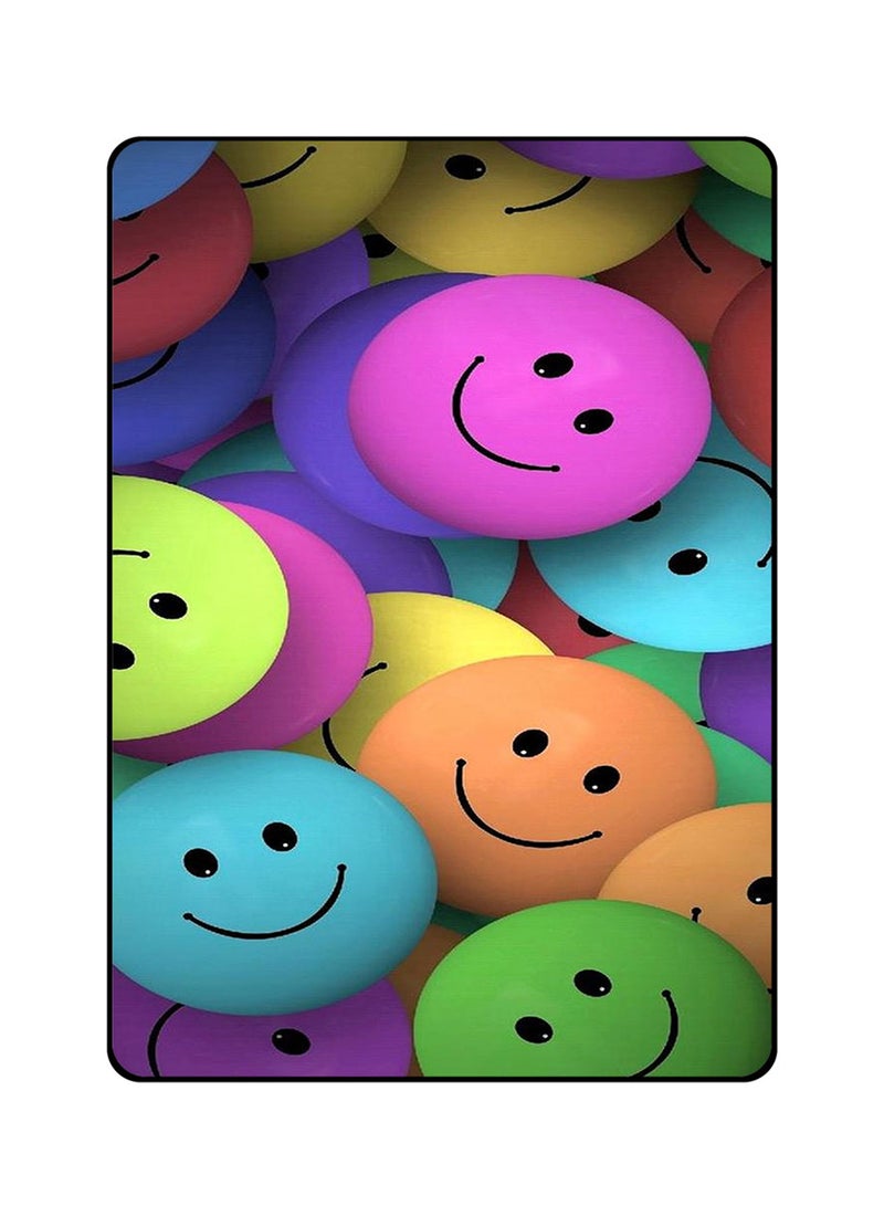 ثيودور غطاء حماية واقي لجهاز أبل آي باد إير من الجيل الثالث بطبعة إيموجيز مبتسمه