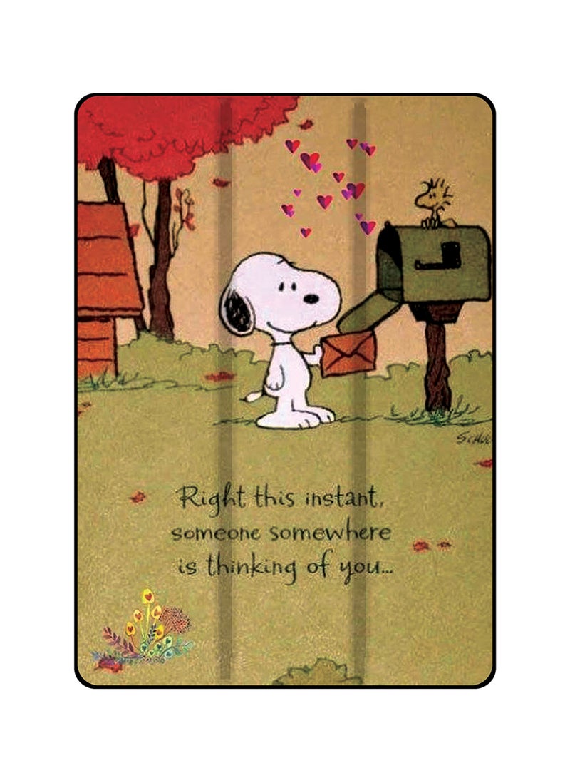 غطاء حماية واقي لأبل آي باد برو 2018 طبعة عبارة Somewhere Someone Is Thinking Of You