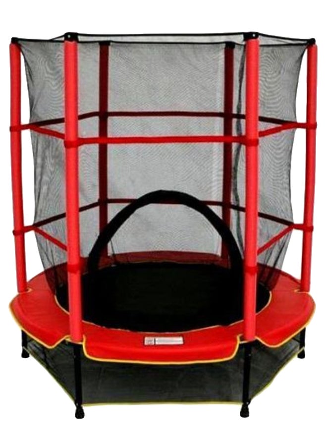 Round Shaped Jumping Trampoline With Safety Net 4.6feet - Image 1