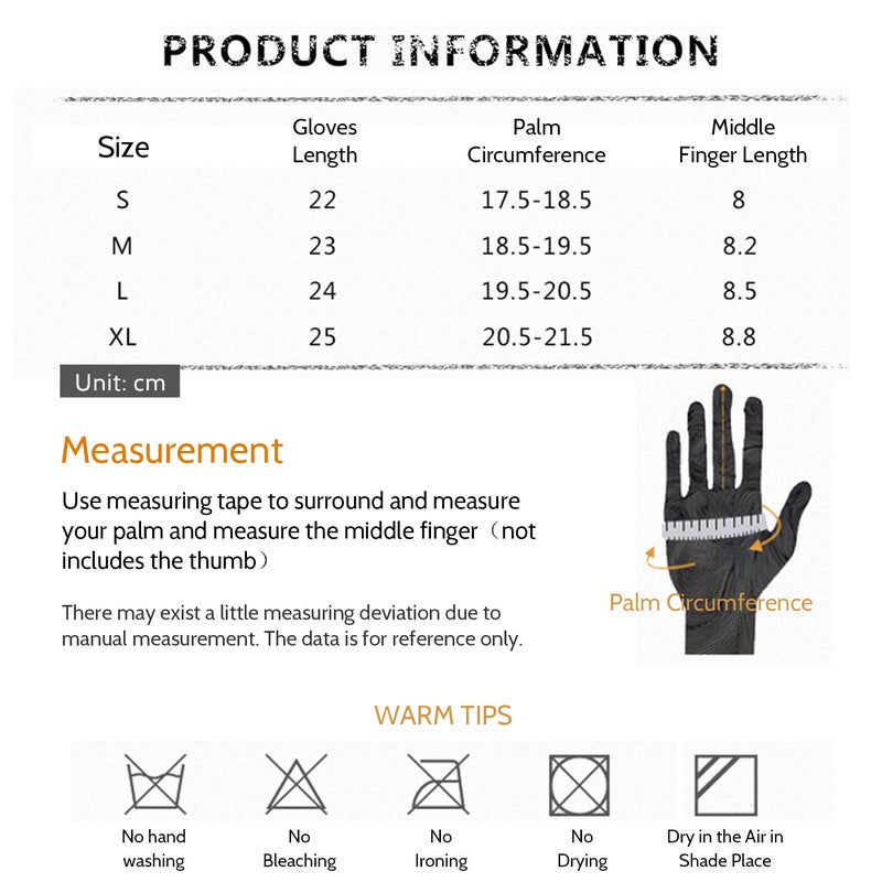 kyncilor - Winter Outdoor Sports Gloves 25x17cm - Image 1