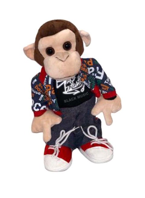 Monkey Shaped Plush Toy