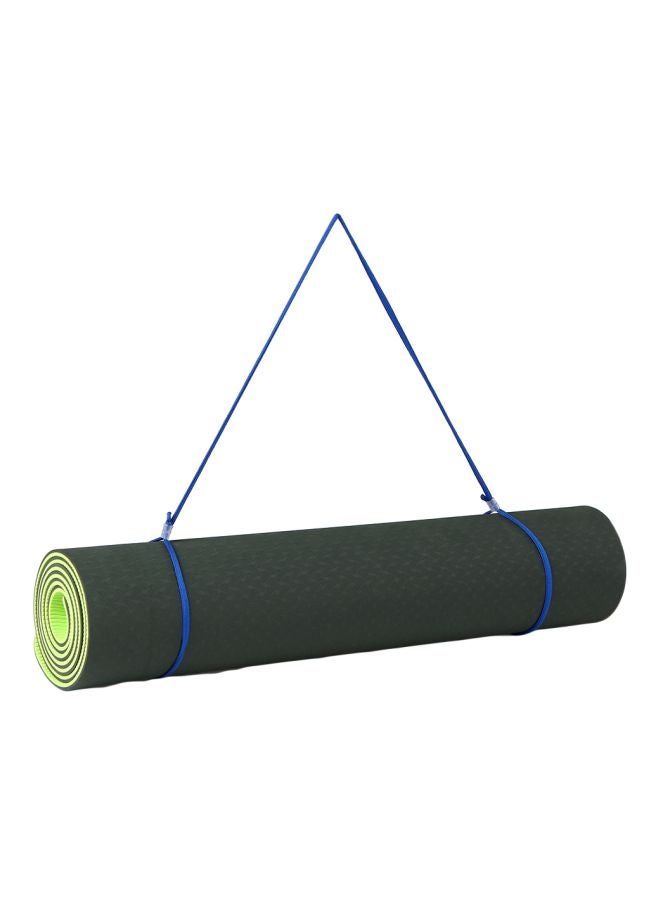 2-Piece Non-Slip Yoga Mat With Carrying Bag