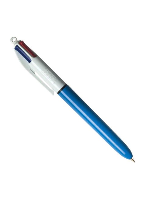 4-Colours Ballpoint Pen Blue/White
