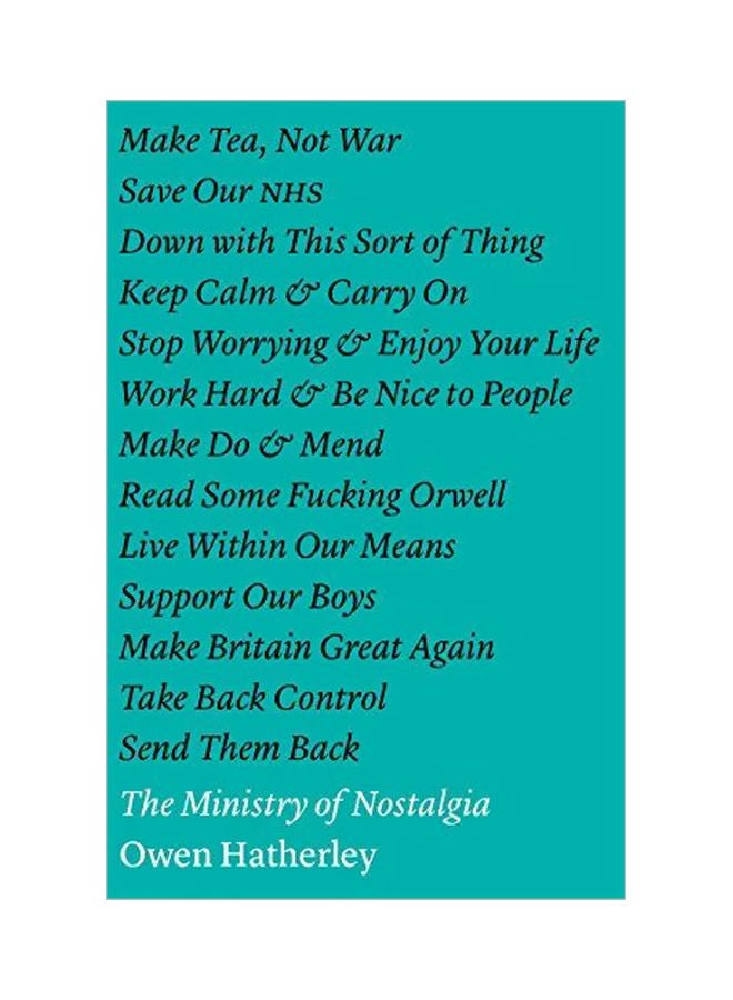 The Ministry Of Nostalgia: Consuming Austerity paperback english - 2 Feb 2017 