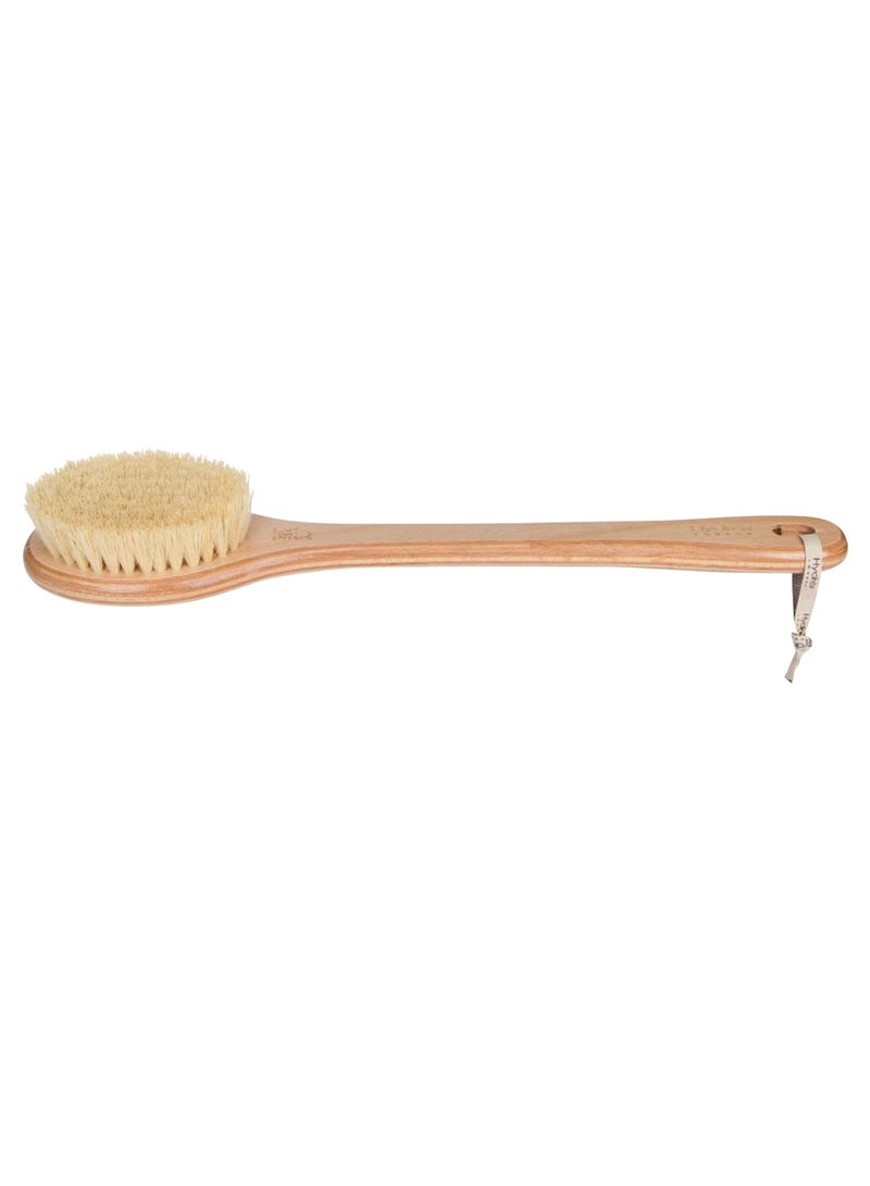 Hydrea London Professional Body Brush With Catus Bristles Beige