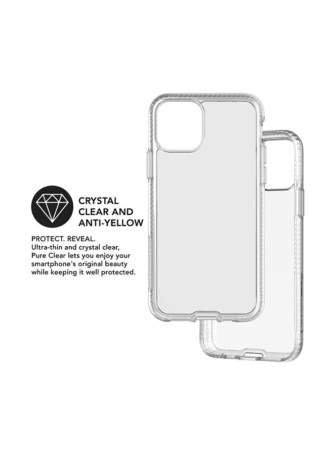 Pure Clear for iPhone 11 PRO Case Cover with Bioshield Protection Transparent