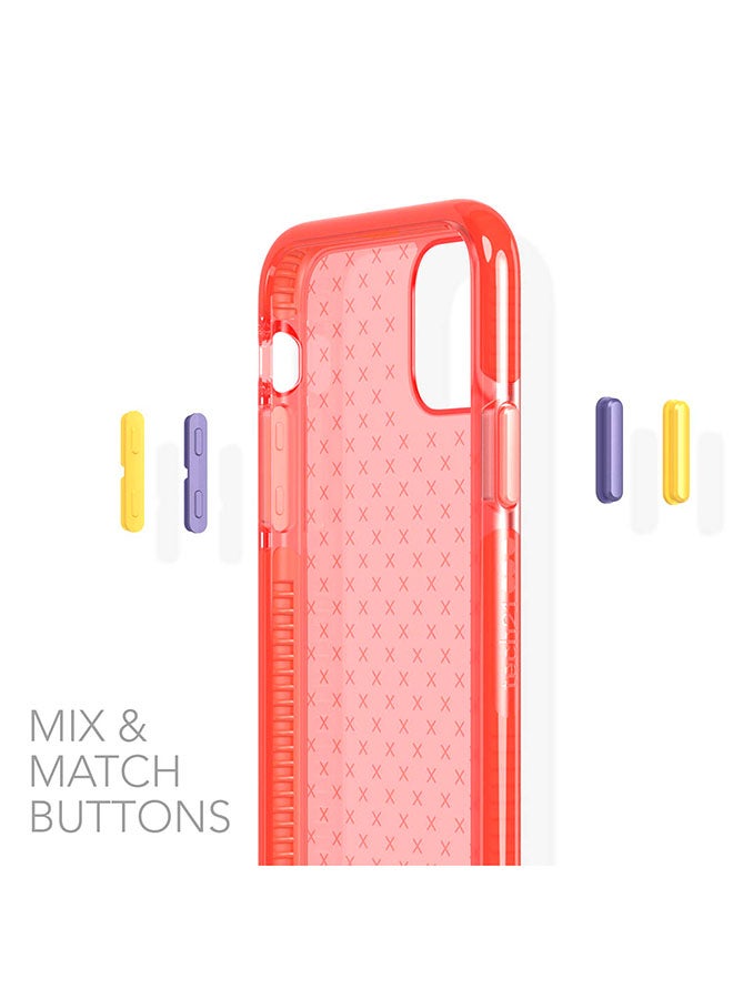 tech21 - Evo Check for iPhone 11 PRO Case Cover Coral - Image 1
