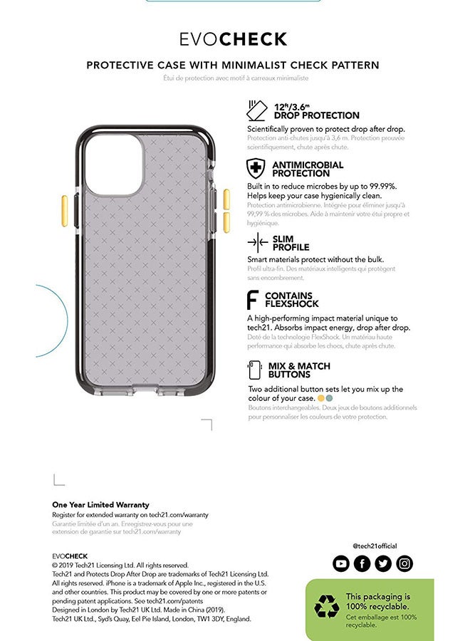 tech21 - Protective Case Cover For Apple iPhone 11 Pro Black - Image 1