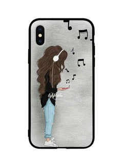 Protective Case Cover For Apple iPhone XS Max Girl Sing Music