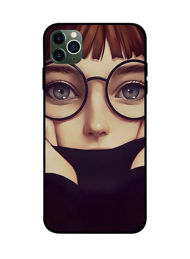 Protective Case Cover For Apple iPhone 11 Pro Cute Galsses Girl