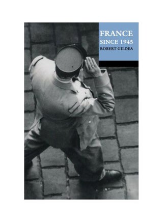 France Since 1945 paperback english - 2 May 2002 - v1583923716/N35545918A_1