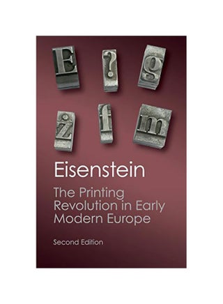 The Printing Revolution In Early Modern Europe paperback english - 1 March 2019 - v1583923773/N35546249A_1