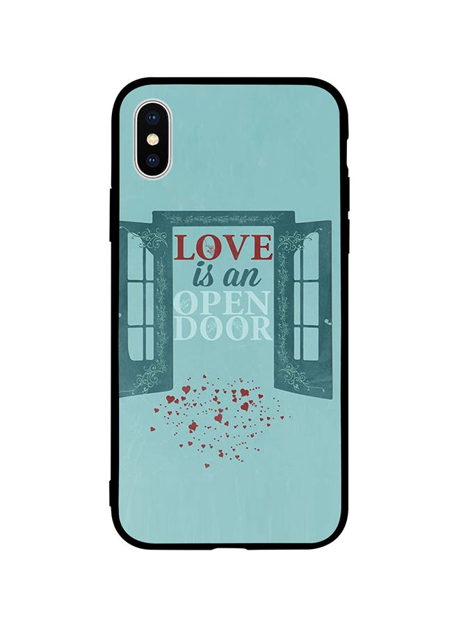 Theodor - Protective Case Cover For Apple iPhone XS Love Is An Open Door - Image 1