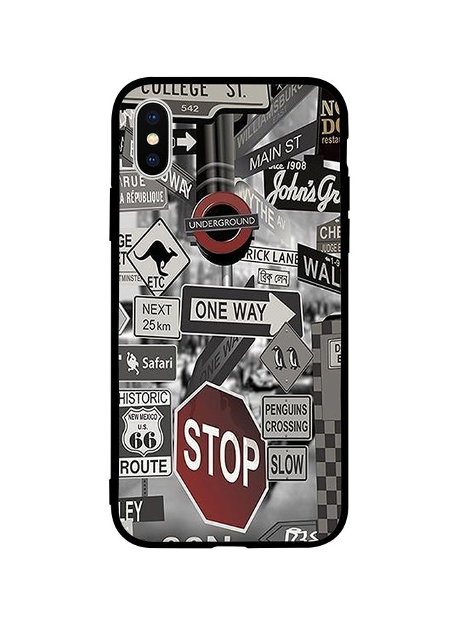 غطاء حماية واقٍ لهاتف أبل آيفون XS لوحات