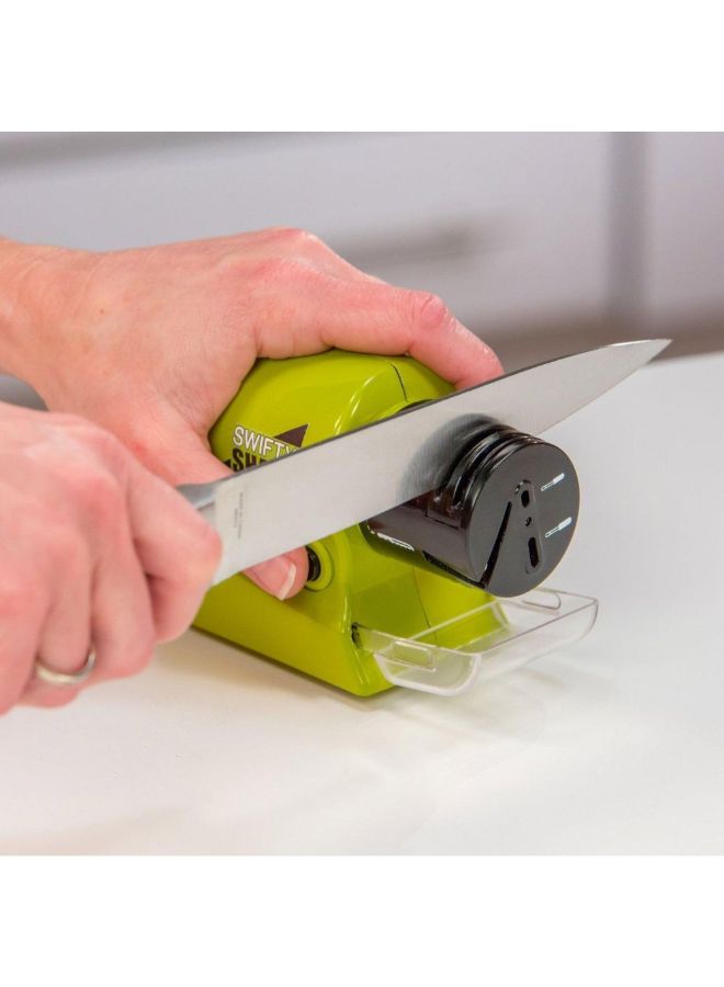 Swifty Sharp Motorized Knife Blade Sharpener Green 7.5 x 4.5 x 5.5inch  - Image 3